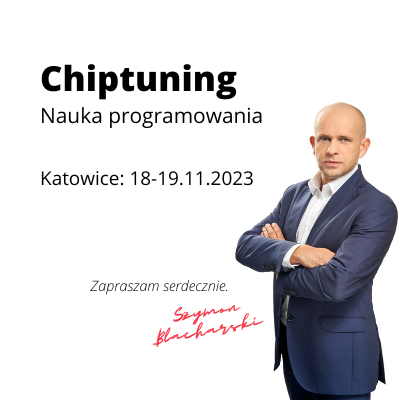 Chiptuning, nauka programowania, Katowice 18-19.11.2022r.